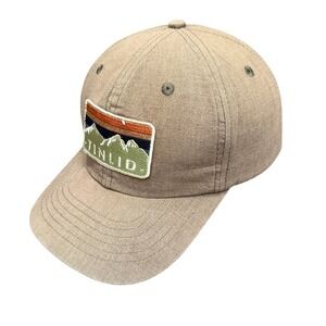 Tinlid Hat Company Men's Adjustable Khaki Cotton Baseball Cap